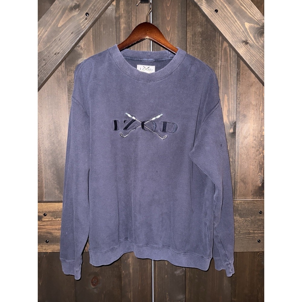 VTG IZOD Men's M Golf Crewneck Sweatshirt 100% Cotton Grandpa